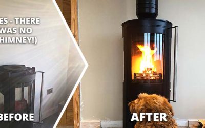 Fitting a Wood Burning Stove in a Property with No Chimney