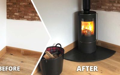 Wood Burning Stove Installation in a New Build Property in Exeter